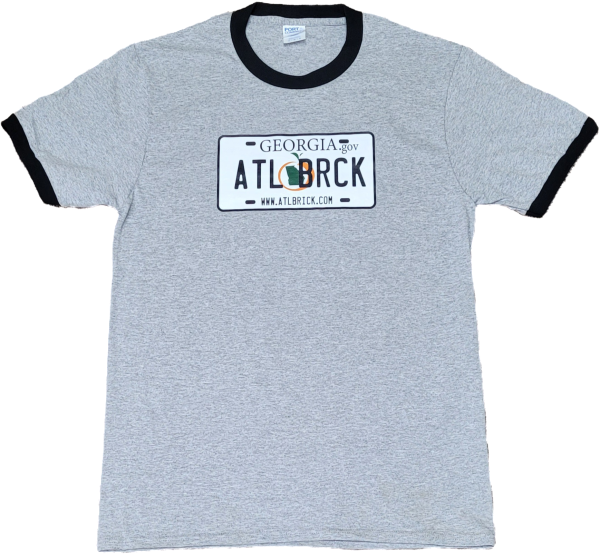 ATLBRCK GA License Plate T-Shirt Online Hot Sale