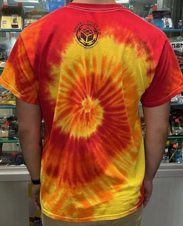 Bionicle, Mask of Shadows Tye-Dye Premium T-shirt For Sale - Image 2