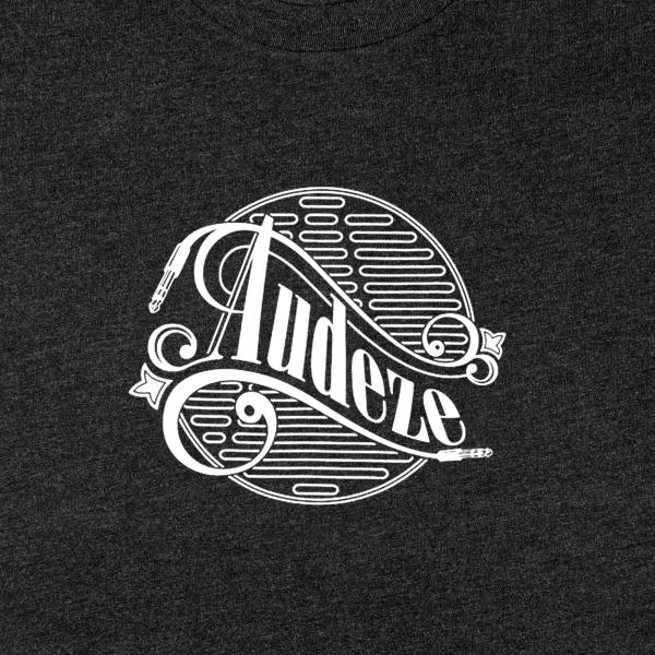 Audeze Retro Cable and Grille T-Shirt - Gray Heather Online now - Image 2